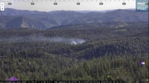 Alert Wildfire Camera Image of fire near Groveland