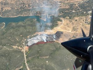 UPDATE: Vegetation Fire Near Hogan Lake