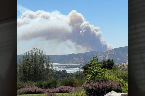 Aero Fire in Copperopolis area of Calaveras County