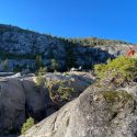 Body of missing hiker being retrieved from Cleo's Bath, near Pinecrest Lake -- TCSO photo