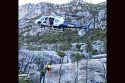 Body of missing hiker being retrieved from Cleo's Bath, near Pinecrest Lake -- TCSO photo