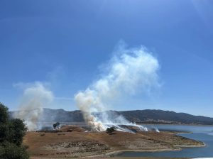 Burning at New Hogan