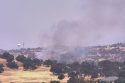 Carol Fire burning in the Burson area of Calaveras County