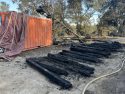 Carol Fire in the Burson area of Calaveras County