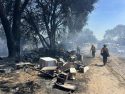 Carol Fire in the Burson area of Calaveras County