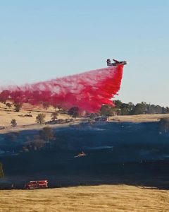 Highway 108 fire near J-59