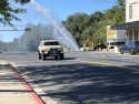 Water flowing in downtown Sonora