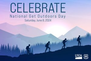 National Get Outdoors Day logo