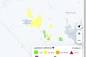 PGE power outage in Calaveras County due to the Aero Fire