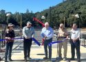 TUD Board Members cut ceremonial ribbon (Barbara Balen, David Boatright, Jeff Kerns, Ron Ringen and Glen Jacobs