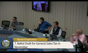 TC Supervisors Sales Tax Discussion