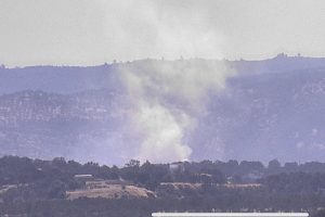 Thorn Fire in Rancho Calaveras in Calaveras County