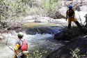 Tuolumne County Search and Rescue Team helps man stuck in Herring Creek -- TCSO SAR photo