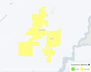 Vallecito Power Outage