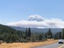 Fire in Don Pedro from Hwy 120 above Groveland -- Jeff and Denise Ecroyd
