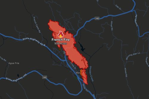 French Fire Update 7-9-24 map