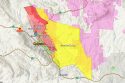 French Fire in Mariposa County -- MCSO map