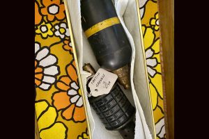 Hand grenades found in home in Jamestown -- TCSO photo