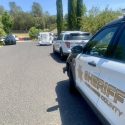 Joint Calaveras/ San Joaquin County bomb squad in Jamestown -- TCSO photo