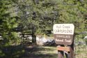 Hull Creek Campground sign -- STF photo