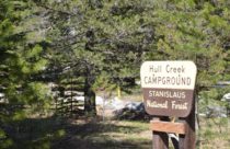 Hull Creek Campground sign -- STF photo