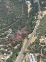 Links Fire in Jamestown -- CAL Fire TCU photo