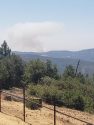 Pdero Fire burning near Lake Don Pedro Courtesy of RALPH RICHARDS