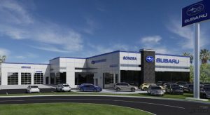 Artist Rendering of Subaru of Sonora facility