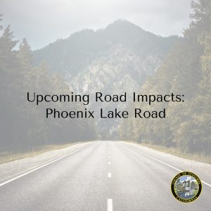 Paving Project To Impact Traffic On Phoenix Lake Road