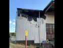 Fire at CAL Sierra Waste Management building - Tuolumne County Fire Image