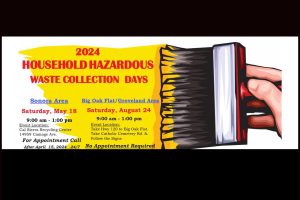 Free Household Hazardous Waste Collection Day flyer