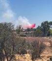McAtee Fire in Jenny Lind area of Calaveras County -- CCF photo