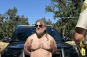 Mehlhaff being arrested by deputies -- MCSO photo