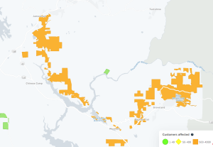PG&E Power Outage Map