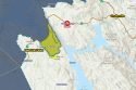 Pedro Fire map