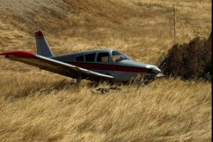 Plane crash at Mariposa Airport -- MCSO photo
