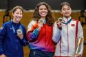 Sagen Maddalena (left) wins silver medal in Paris Olympic Games-- Photo by Joshua Schave