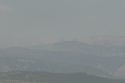 Smoky skies near Cherry Lake in the Stanislaus National Forest --PG&E live camera