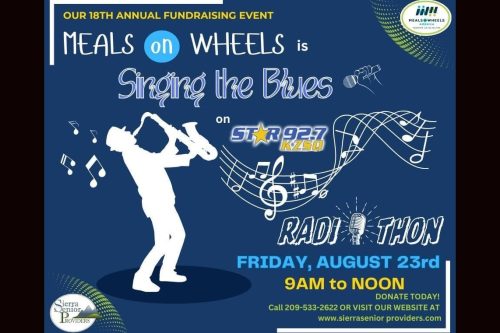 Tuolumne County Meals on Wheels radiothon logo