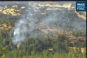 Vegetation Fire in the Groveland area of Tuolumne County -- PGE camera