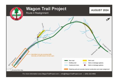Highway 4 Wagon Trail Realignment