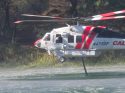 Aircraft battling the Canyon Fire In Tuolumne
