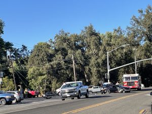Highway 108 Crash - Photo by Matt Hawkins