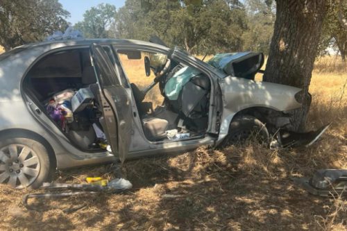HWY 26 fatal crash into a tree
