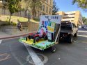 Sonora High’s Homecoming Parade freshman float depicted the game “Life.” -- Photo Sabrina Biehl