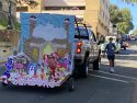 Sonora High’s Homecoming Parade senior float depicted the game "Candyland.” -- Photo Sabrina Biehl