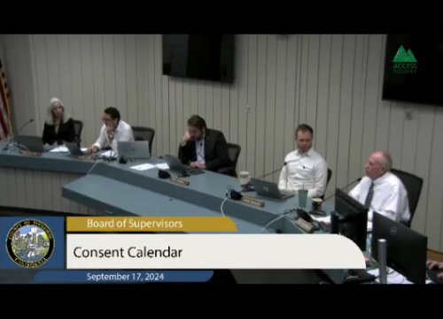 Supervisors Discuss Italian Bar Road repairs