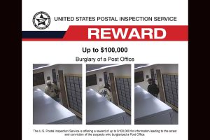 US Post Office Reward flyer copy