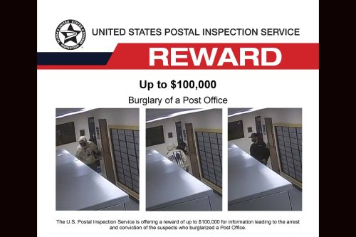 US Post Office Reward flyer copy