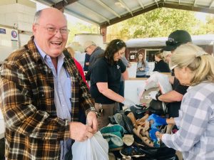 Angels-Murphys Rotary Collecting Shoes For Annual Drive